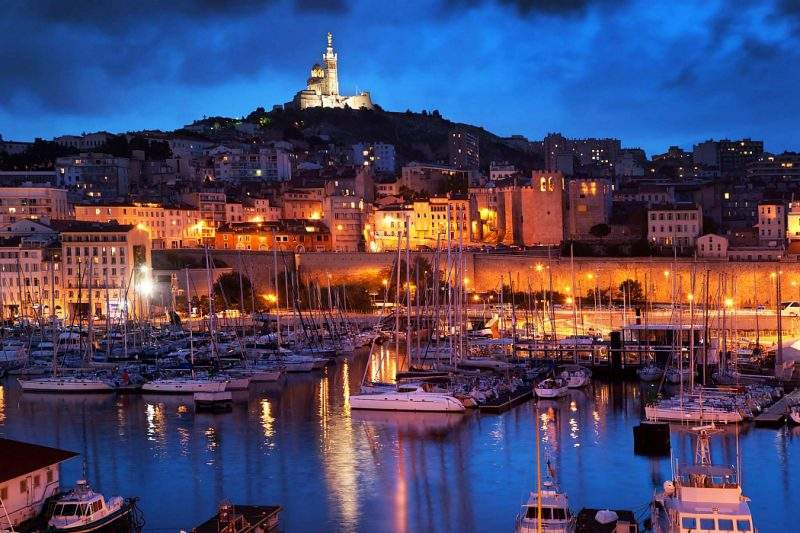 Vieux Port et Notre Dame de la Garde